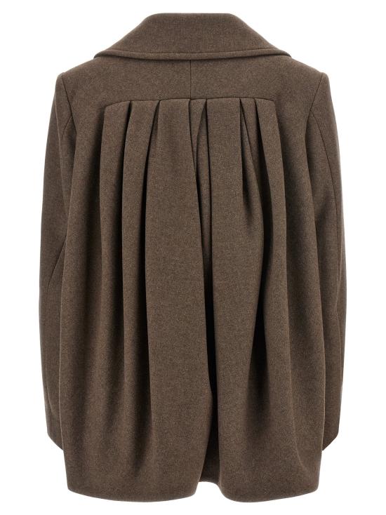  드리스 반 노튼 코트 LD2520105402216811 TAUPE - DRIES VAN NOTEN