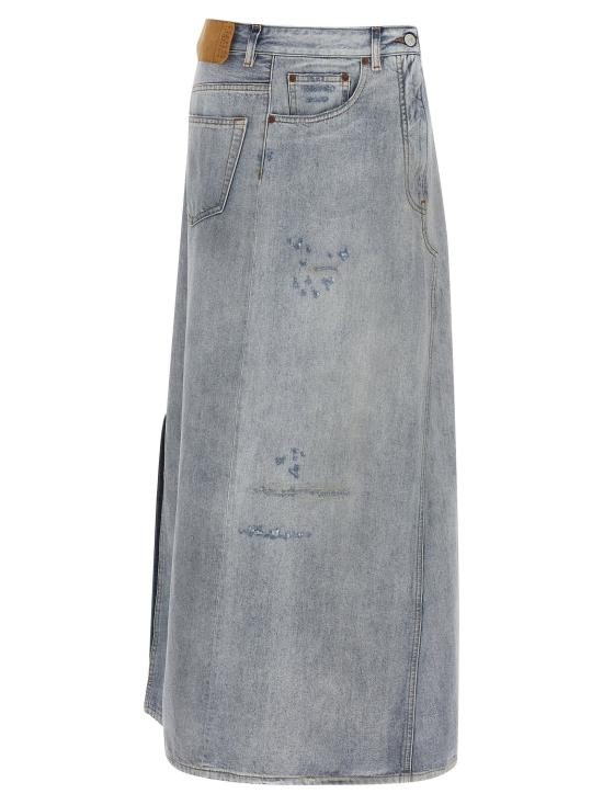  MM6 메종마르지엘라 스커트 LDS52MI0016M30055962 BLUE