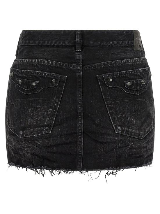  발렌시아가 스커트 LD852324TTW671037 BLACK - BALENCIAGA