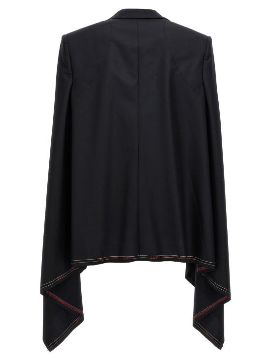  와타나베 준야 케이프 LDJKJ0030511 BLACK - JUNYA WATANABE