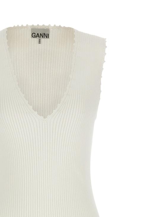  가니 원피스 LDA1030474135 WHITE - GANNI