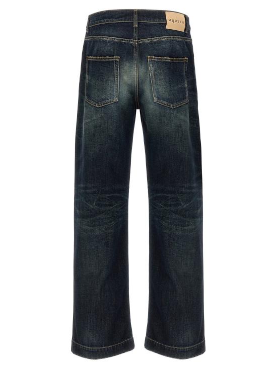  알렉산더 맥퀸 데님 팬츠 LD839142QYABR4211 BLUE - ALEXANDER MCQUEEN
