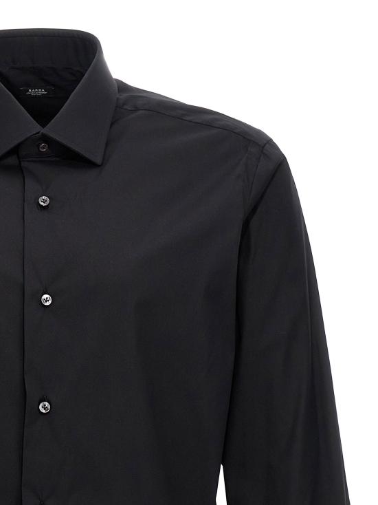  발바 셔츠 LDI1U12P01PZ27080001 BLACK - BARBA