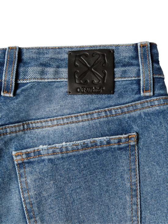  오프화이트 데님 팬츠 OWYA061F23DEN0014500 BLUE - OFF WHITE