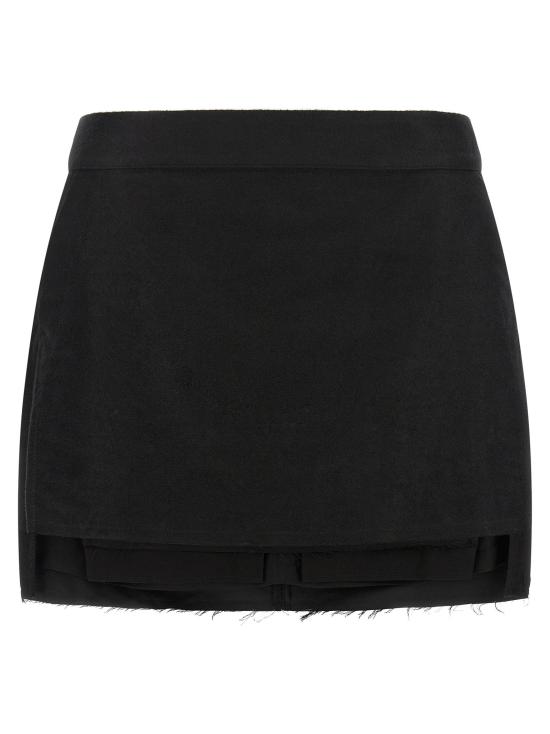  릭 오웬스 스커트 LDRP02F5374MOR09 BLACK