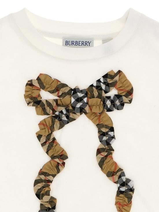  버버리 탑 LD8129936CHALKWHITE CREAM - BURBERRY