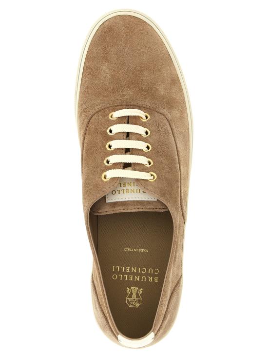  브루넬로 쿠치넬리 스니커즈 LDMZUPIGZ334CMZ39 BEIGE - BRUNELLO CUCINELLI