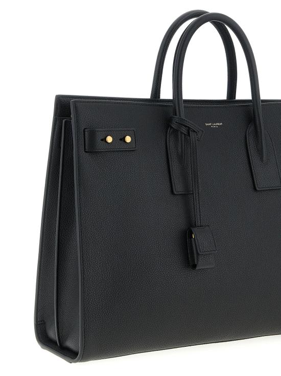  생로랑 토트백 LD631526DTI0W1000 BLACK - SAINT LAURENT