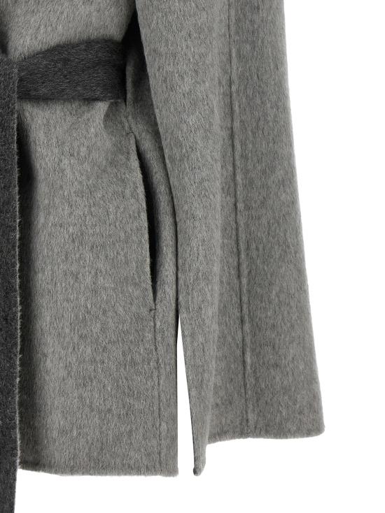  알베르타 페레티 코트 LDA060666572509 GRAY - ALBERTA FERRETTI