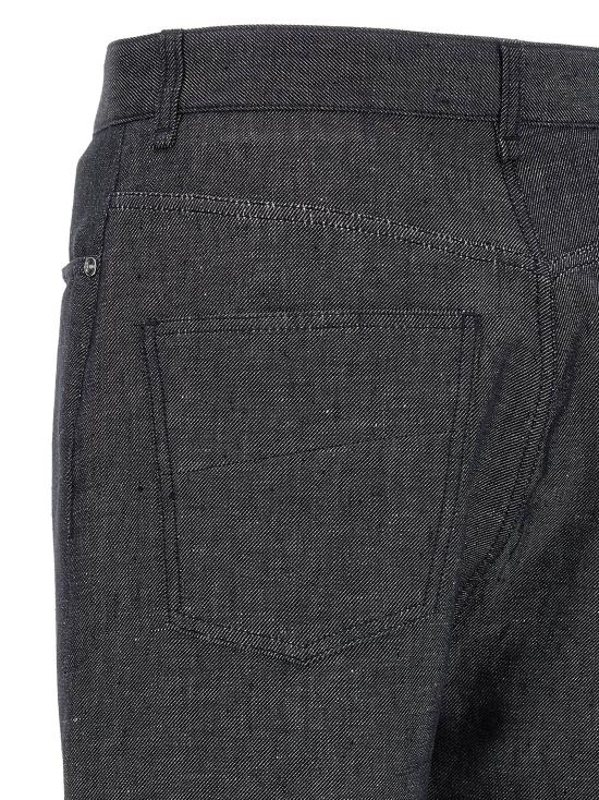  펜디 데님 팬츠 LDFLP345AYUCF0QG0 CHARCOAL - FENDI