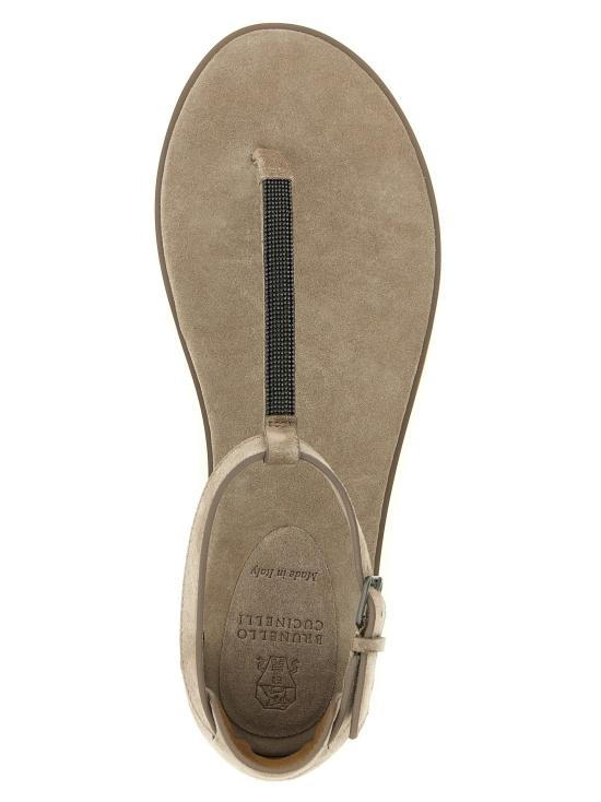  브루넬로 쿠치넬리 샌들 LDMZSFC3257C5859 BEIGE - BRUNELLO CUCINELLI