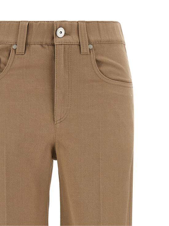  브루넬로 쿠치넬리 데님 팬츠 LDMP134P4108C006 BEIGE - BRUNELLO CUCINELLI