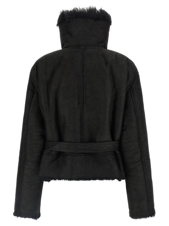  릭 오웬스 자켓 LDRP02F5727LSHCTS0909 BLACK - RICK OWENS