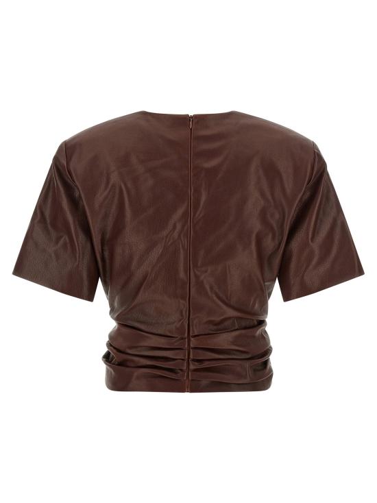  마그다뷰트림 블라우스 LD280726BROWN - MAGDA BUTRYM