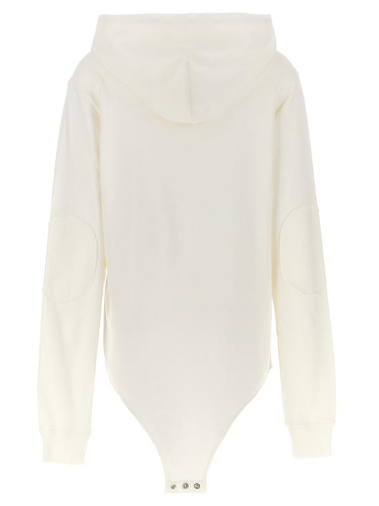  릭 오웬스 후드 티셔츠 LDCW02C9227CHFE11 CREAM - RICK OWENS