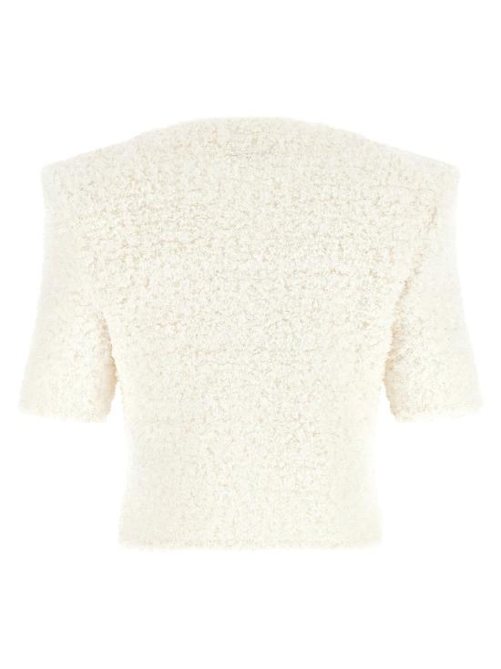  발망 가디건 LDGF0KL290KJ890KA CREAM - BALMAIN