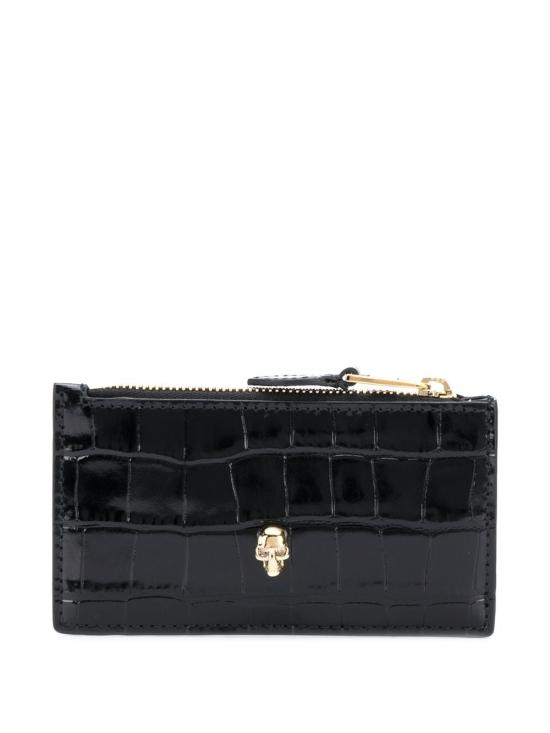  알렉산더 맥퀸 명함지갑 6320371JMFG1050 BLACK - ALEXANDER MCQUEEN