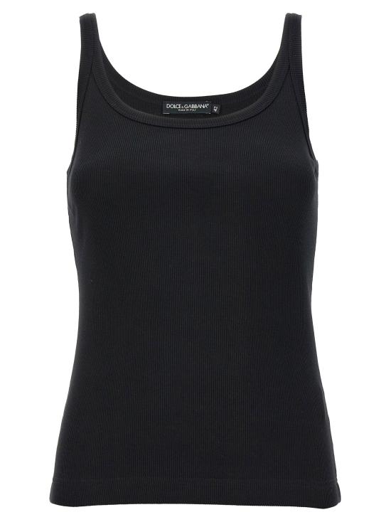  돌체앤가바나 민소매 티셔츠 LDF8U09TFU7AVN0000 BLACK