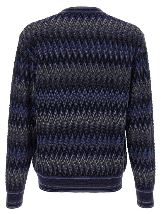  미소니 스웨터 LDUS25WN0EBR012YS91P3 NAVY - MISSONI