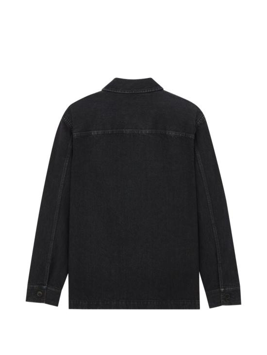  생로랑 카산드르 데님 오버셔츠 카산드르 데님 오버셔츠 A007M4Y07YD1238 AI26 BLACK - SAINT LAURENT