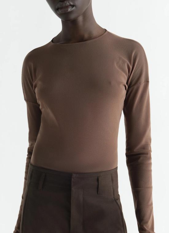  르메르 튜닉 FW26F100 TS0062LJ1070 BR423 Cacao M BROWN - LEMAIRE