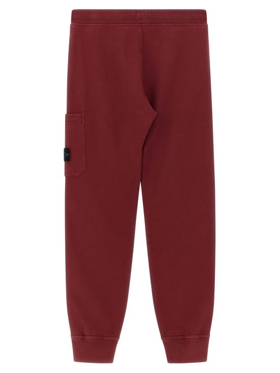  스톤 아일랜드 트레이닝/조거 팬츠 LDL2S166200002S0A20V0014 BURGUNDY - STONE ISLAND