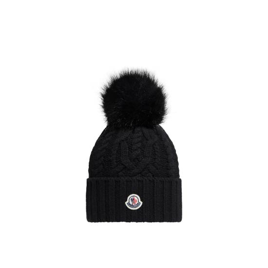  몽클레어 비니 FW26F137 L20933B00041 M4506 999 Black O S