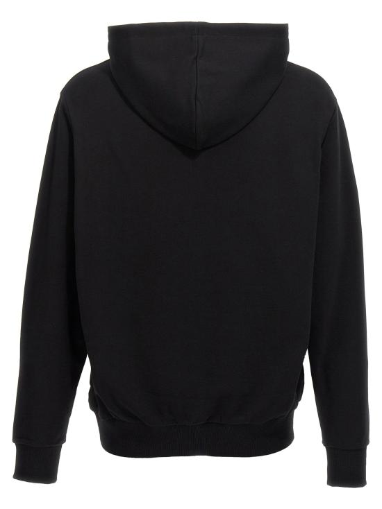  발망 후드 티셔츠 LDDH1JR002BB65EAB BLACK - BALMAIN
