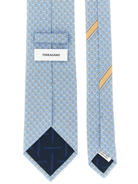  살바토레 페라가모 넥타이 LD794592FAZZURRO BLUE - SALVATORE FERRAGAMO