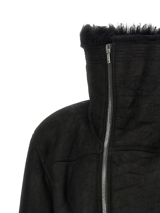  릭 오웬스 자켓 LDRP02F5727LSHCTS0909 BLACK - RICK OWENS
