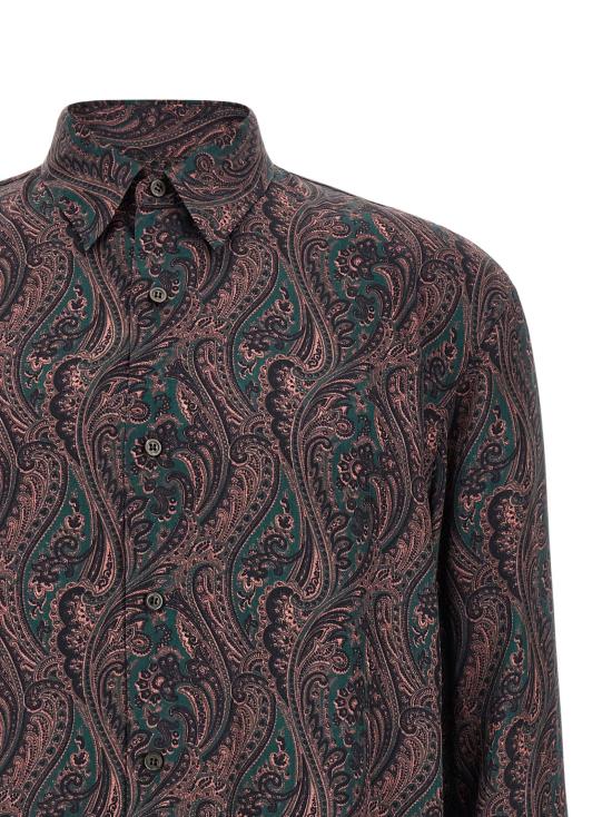  드리스 반 노튼 셔츠 LD2620207004026508 GREEN - DRIES VAN NOTEN