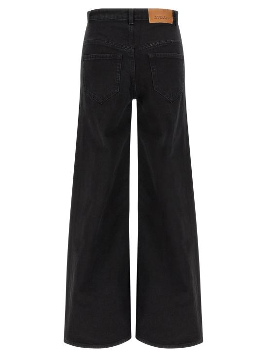  이자벨마랑에뚜왈 데님 팬츠 LDPA0052FBD1H02I02FK BLACK - ISABEL MARANT ETOILE