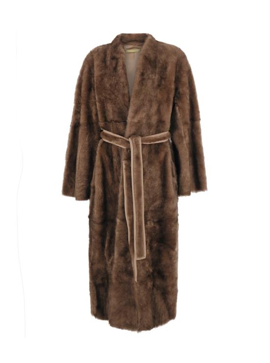 26FW 누르 하무르 무스탕 F26C34MINKTOFFEE Beige