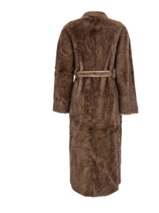 26FW 누르 하무르 무스탕 F26C34MINKTOFFEE Beige - NOUR HAMMOUR