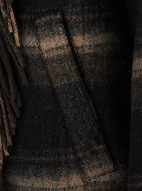 26FW 이자벨마랑에뚜왈 에뚜왈 길레안 체크 울 코트 MA0571FAD3D01EBKKI Brown - ISABEL MARANT ETOILE