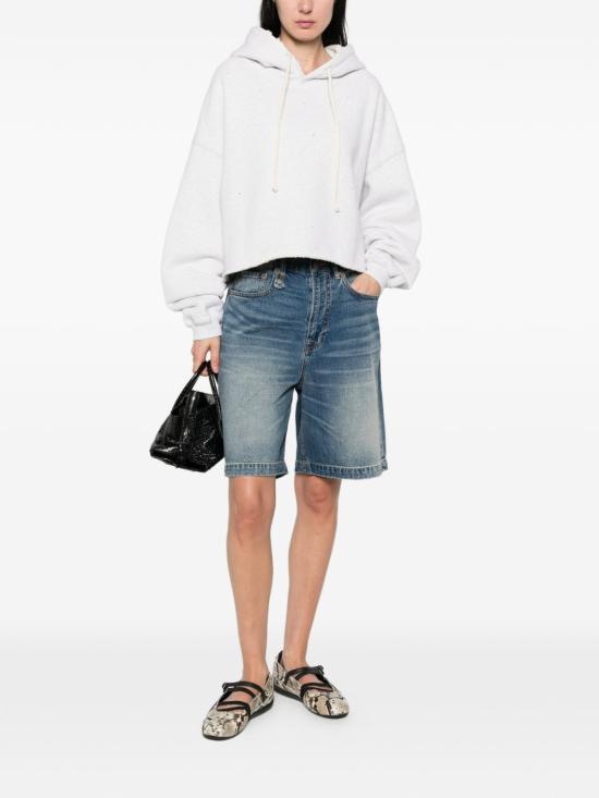  골든구스 후드 티셔츠 GWP02699P00251460665 P26 WHITE - GOLDEN GOOSE