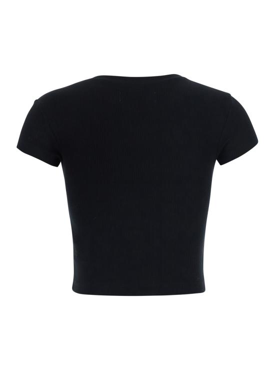 26FW 비비안웨스트우드 베이비 페루 티셔츠 1G010019J00BON401 Black - VIVIENNE WESTWOOD