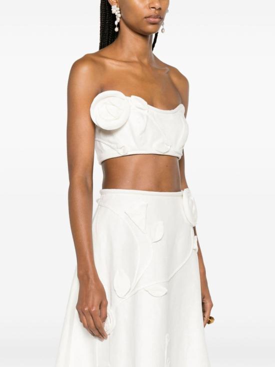  짐머만 바디수트 티셔츠 210000027895 WHITE - ZIMMERMANN