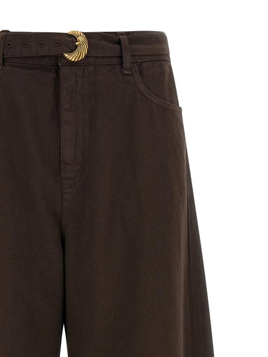  트윈셋 데님 팬츠 LD262TP255013411 BROWN - TWINSET