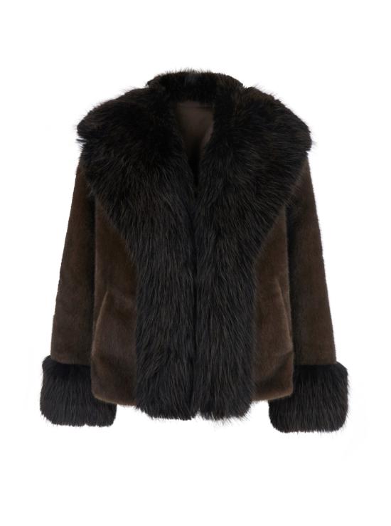 26FW GIOVANNI PARIS 무스탕 KIMBROWN