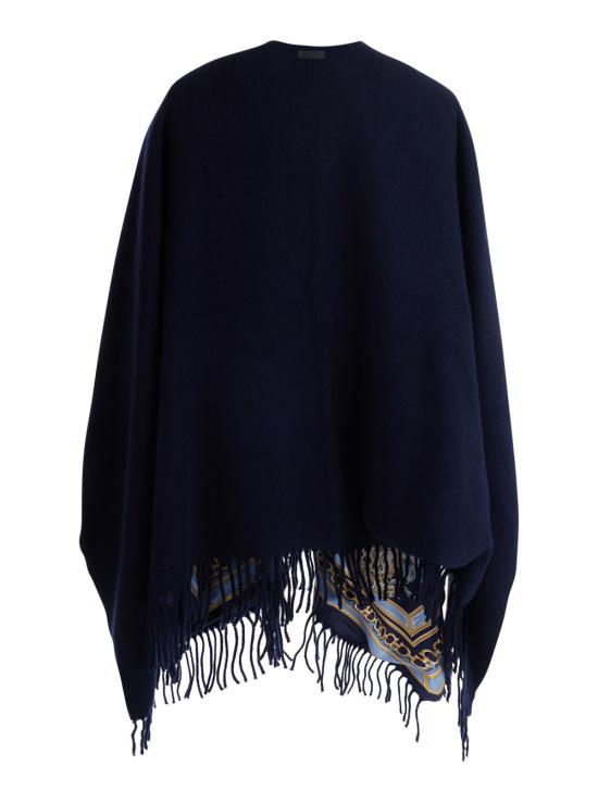 26FW 살바토레 페라가모 케이프 321320796892003 Blu - SALVATORE FERRAGAMO