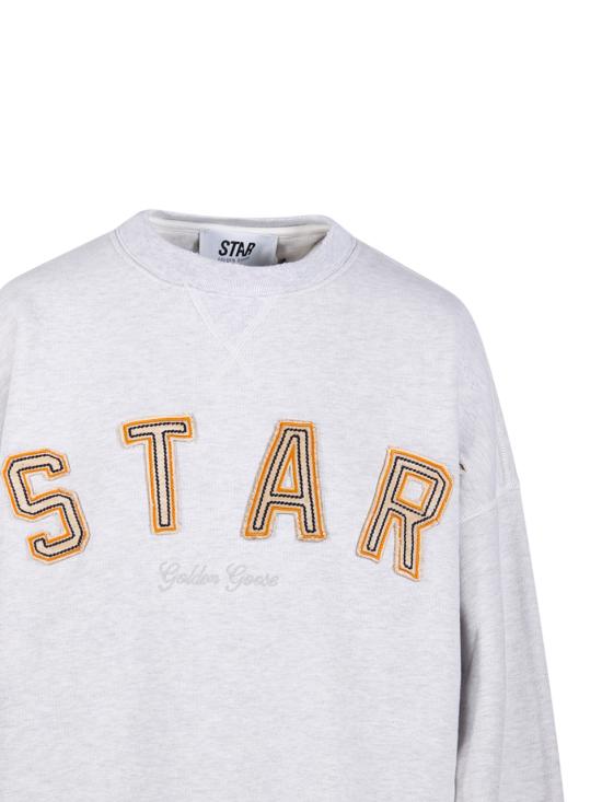 26FW 골든구스 긴팔 티셔츠 GUP02711 P002412 60665 VINTAGE GRAY MELANGE DOM - GOLDEN GOOSE