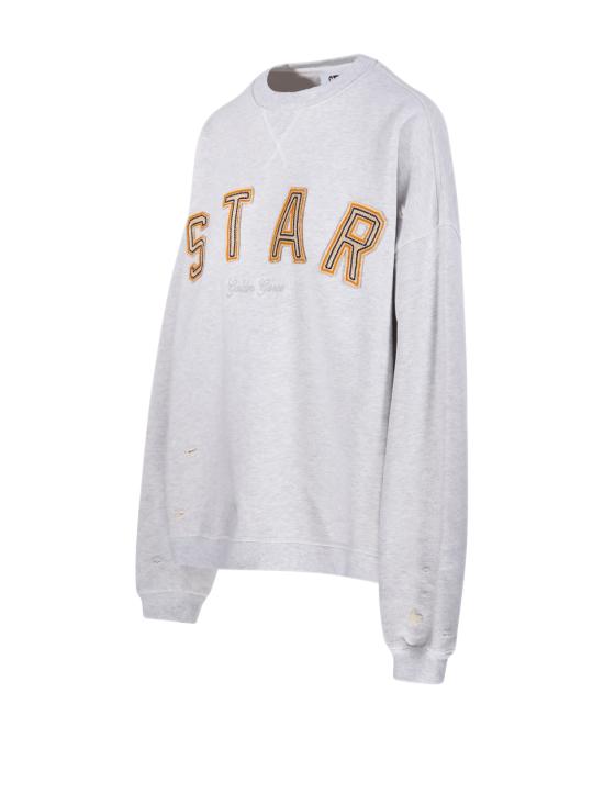 26FW 골든구스 긴팔 티셔츠 GUP02711 P002412 60665 VINTAGE GRAY MELANGE DOM - GOLDEN GOOSE