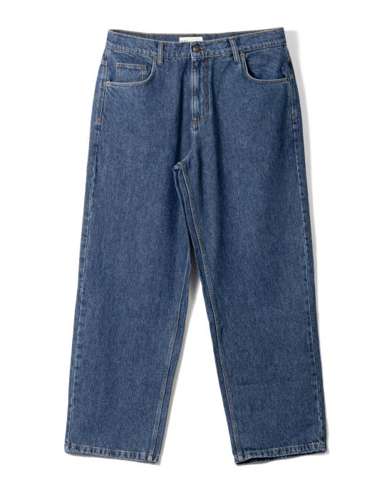  왁스 런던 데님 팬츠 AW25 DEN LOO BPV BUW 90s BLUE WASH 32