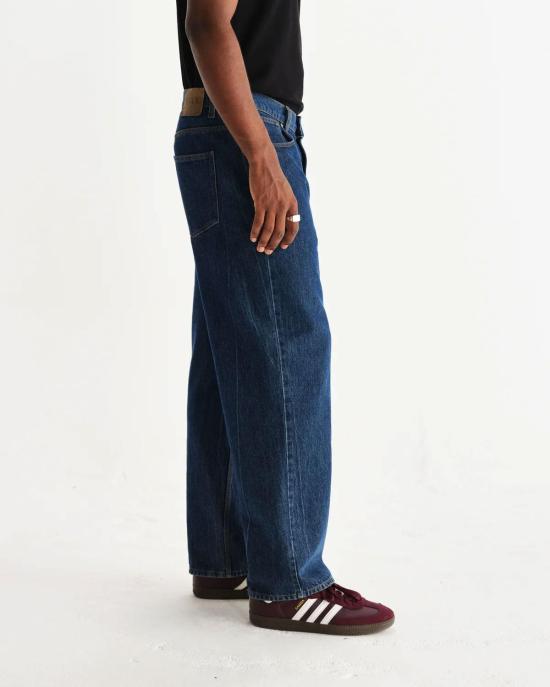  왁스 런던 데님 팬츠 AW25 DEN LOO BPV BUW 90s BLUE WASH 32 - WAX LONDON
