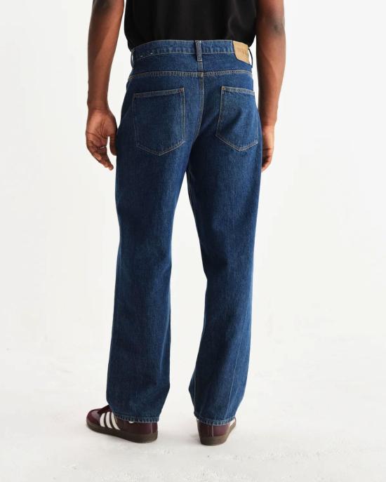  왁스 런던 데님 팬츠 AW25 DEN LOO BPV BUW 90s BLUE WASH 32 - WAX LONDON