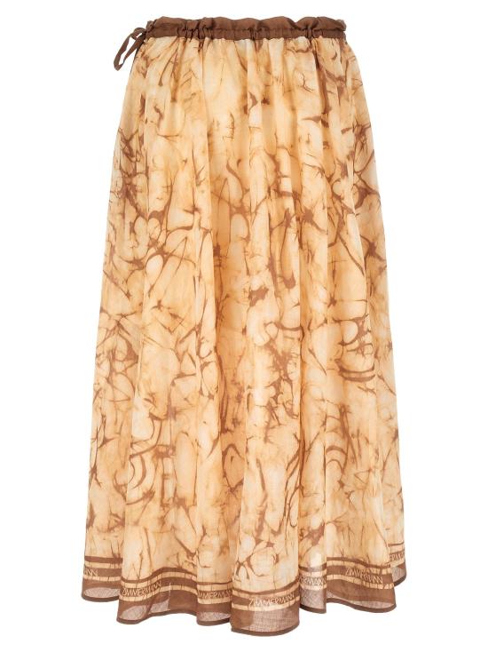  짐머만 스커트 LD8075SSS262CHTD BEIGE - ZIMMERMANN