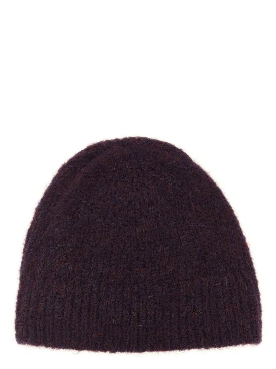  드리스 반 노튼 모자 LD2620222064709401 BURGUNDY - DRIES VAN NOTEN