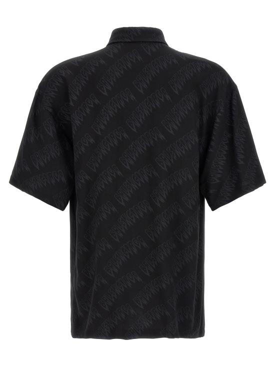  발렌시아가 셔츠 LD871407TUL021069 BLACK - BALENCIAGA