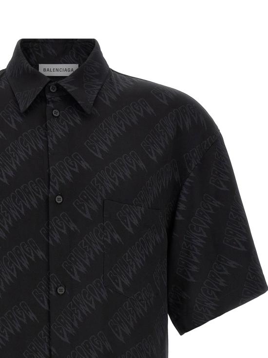  발렌시아가 셔츠 LD871407TUL021069 BLACK - BALENCIAGA